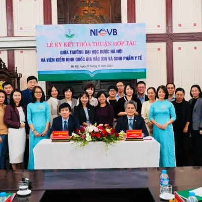 LỄ KÝ KẾT THỎA THUẬN HỢP TÁC GIỮA VIỆN KIỂM ĐỊNH QUỐC GIA VACCIN VÀ SINH PHẨM Y TẾ VỚI Trang Chủ 77Win.com